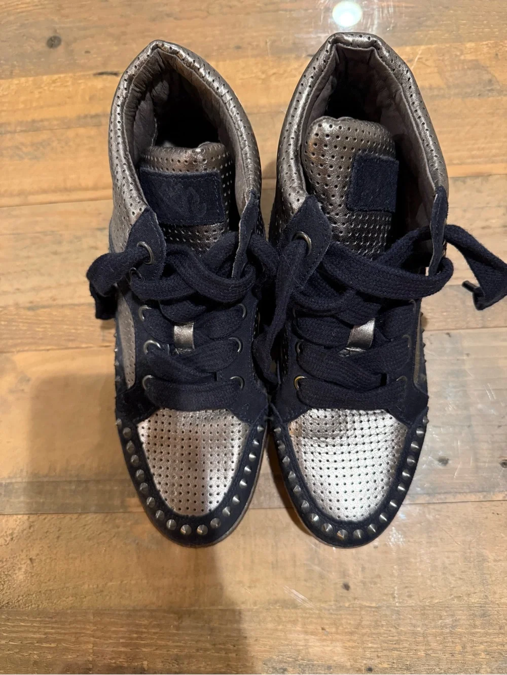 LIMITED BY ASH studded sneakers